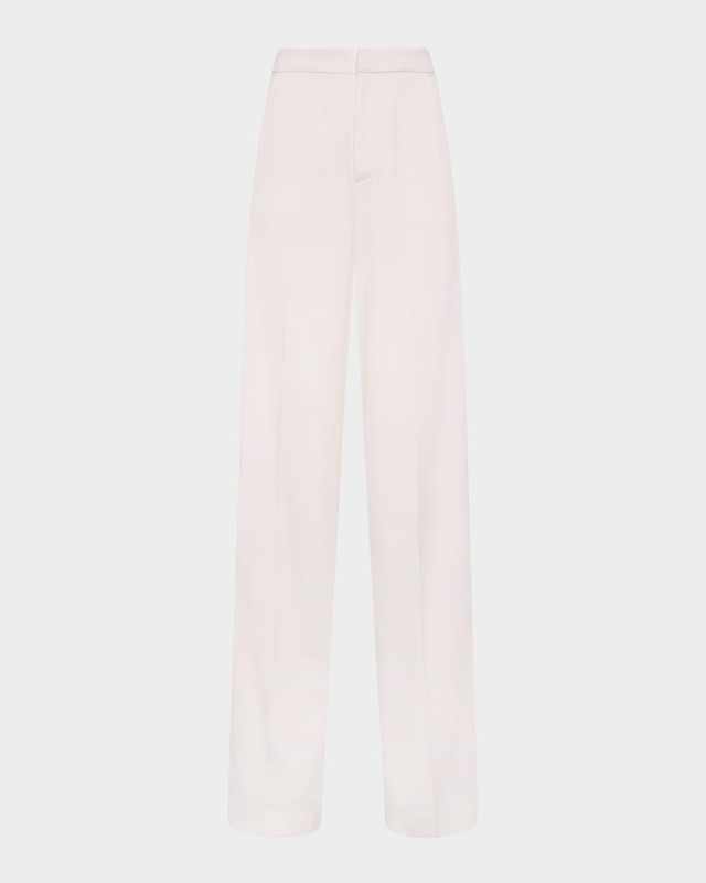 Livvy Straight-Leg Tux Trousers